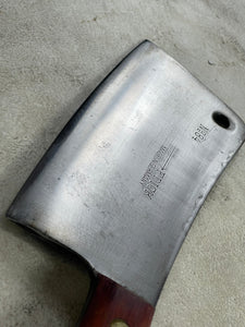 Vintage F. Dick Butcher Cleaver N*84 Knife 200mm Carbon Steel Made in Germany 🇩🇪 1943