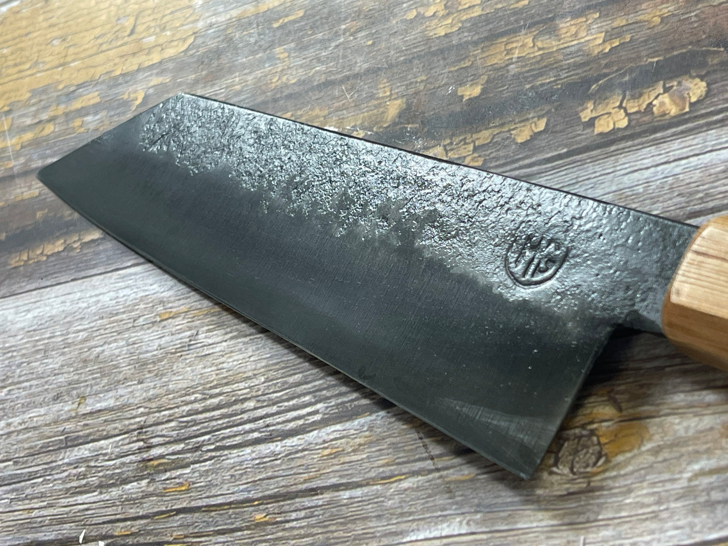 HG Blade Bunka Knife 170mm Kurouchi Finish 1084 High Carbon Steel