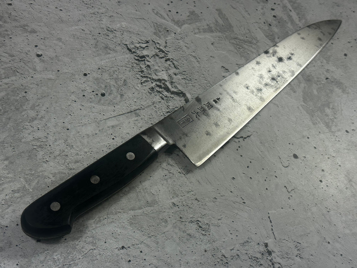 Vintage Seki Magoroku Carbon Steel Gyuto Knife 270mm 2303