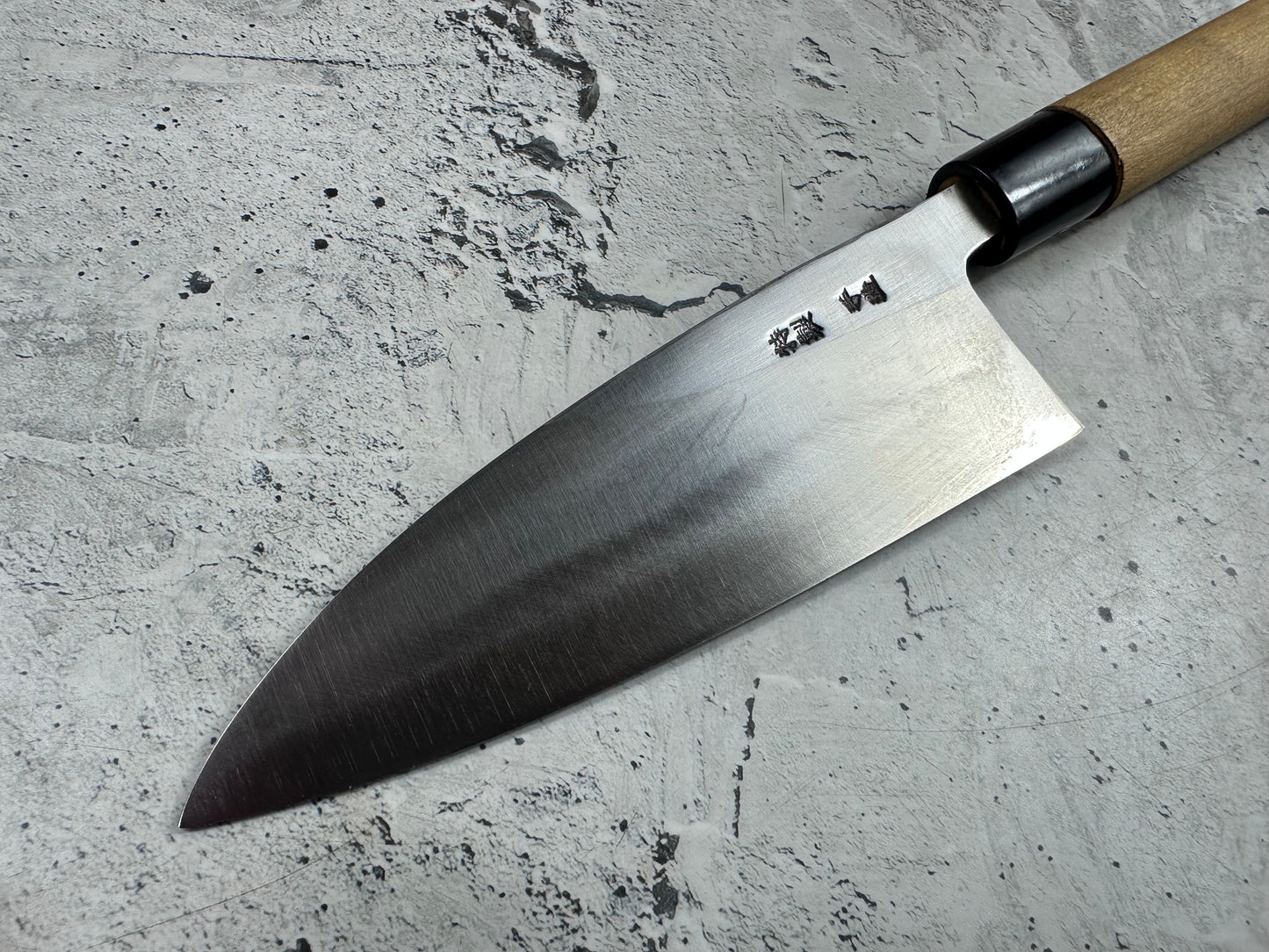 Vintage Sakai Marimoto Deba Knife 160mm Carbon Steel 2161