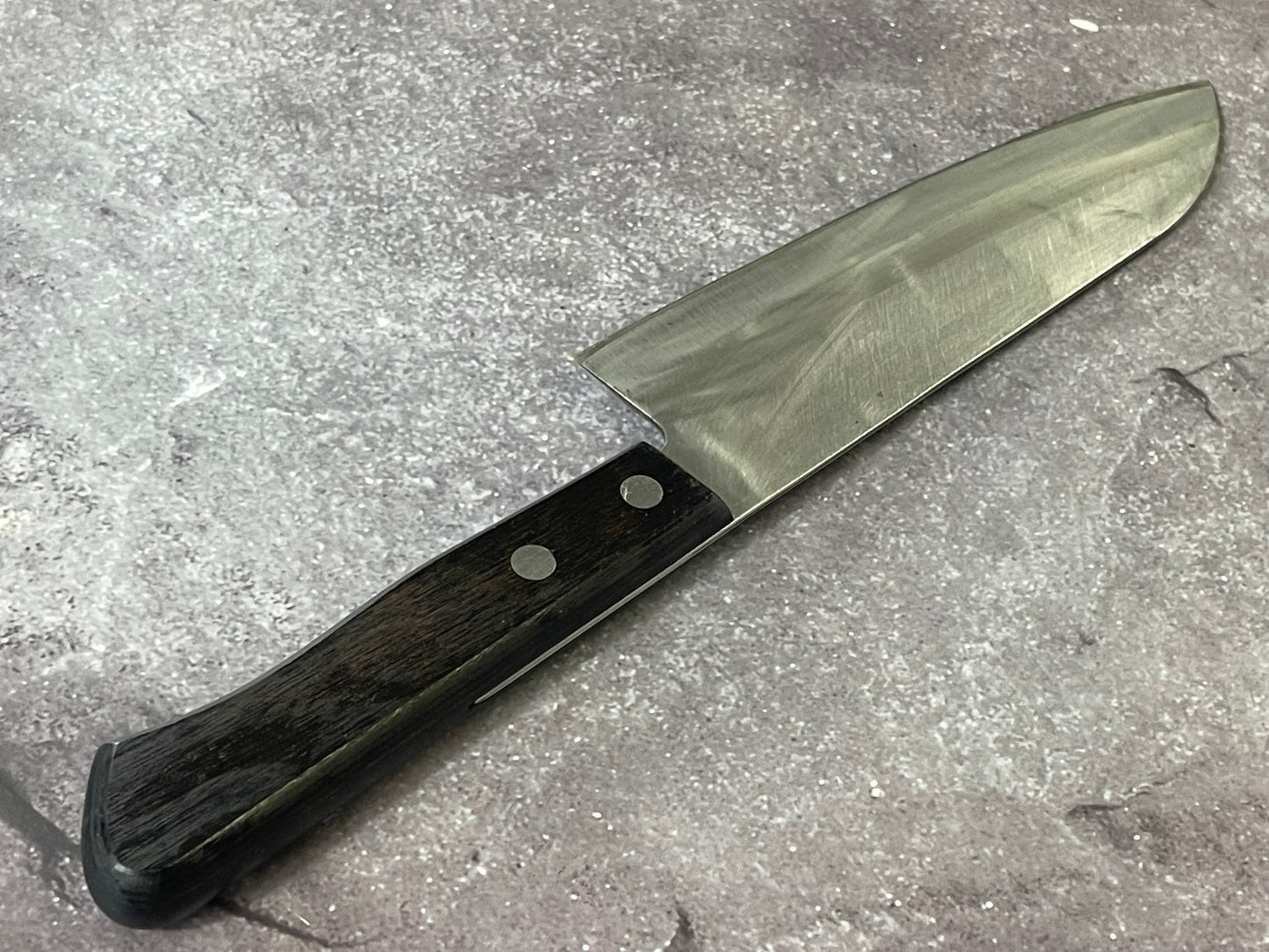 Vintage Japanese Santoku Knife 170mm Made in Japan 🇯🇵 1649