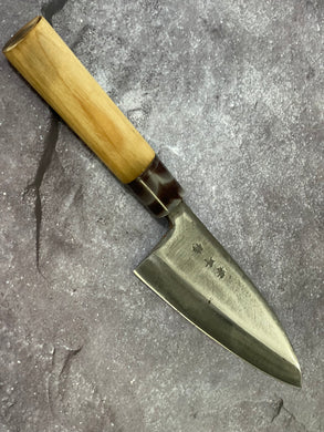 Vintage Japanese Deba Knife 150mm Made in Japan 🇯🇵 Carbon Steel 1662