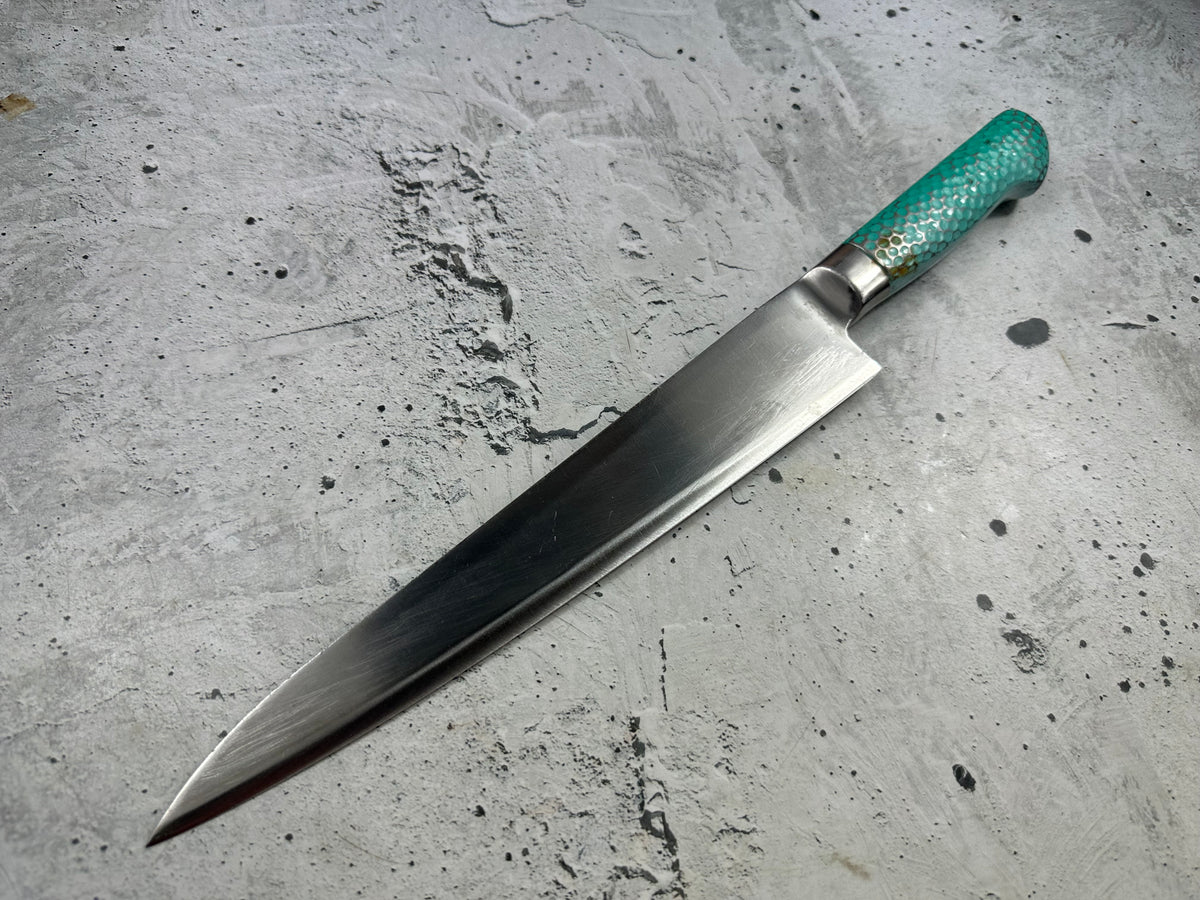 Vintage Brieto San-Mai Stainless Gyuto Knife 260mm 2314