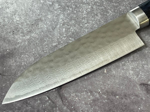 Masutani Kokuryu Ko-Santoku 130mm Blue Pakkawood Handle