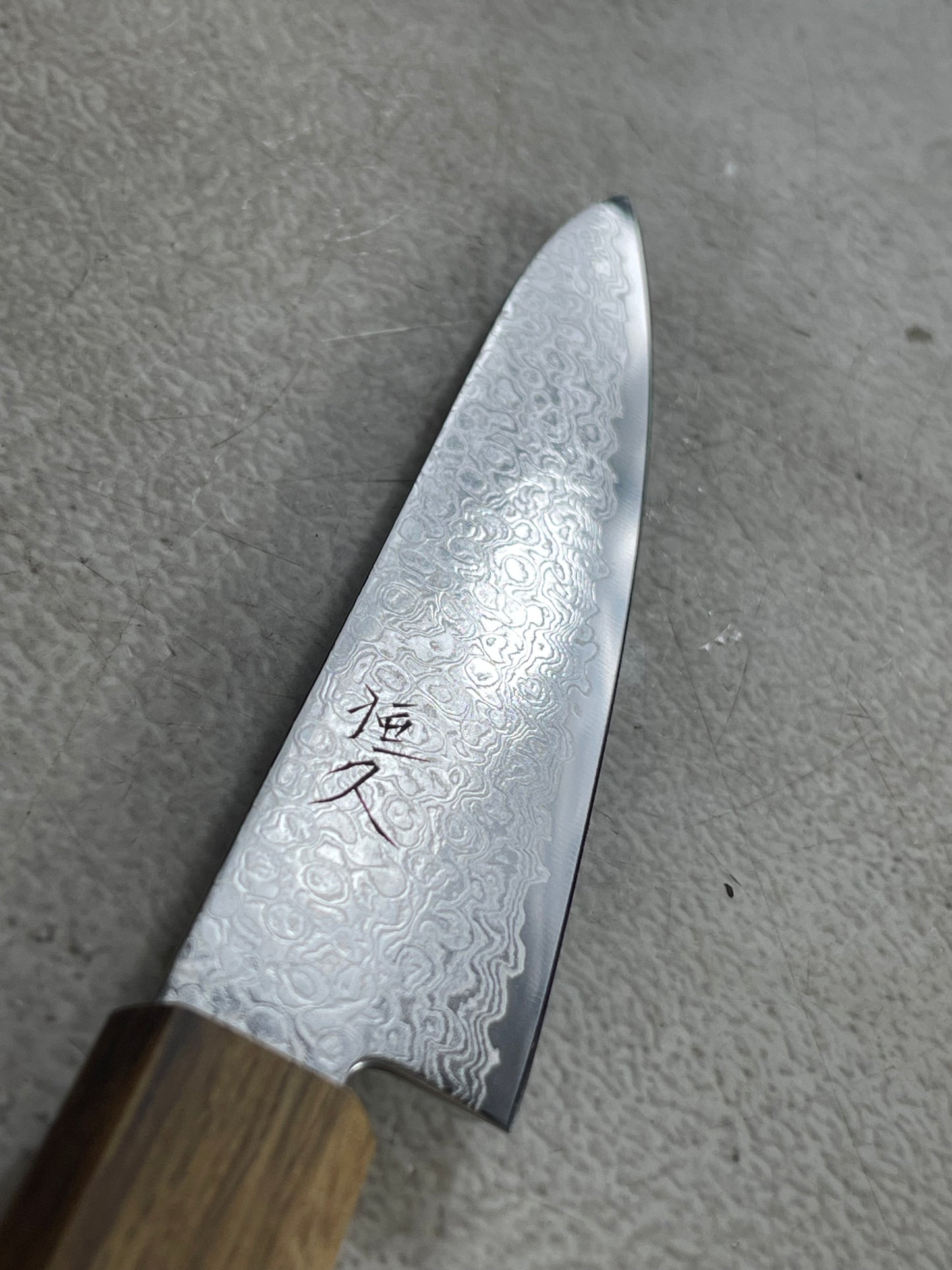 Tsunehisa ZA18 Damascus Petty 135mm Oak Handle Made in Japan 🇯🇵