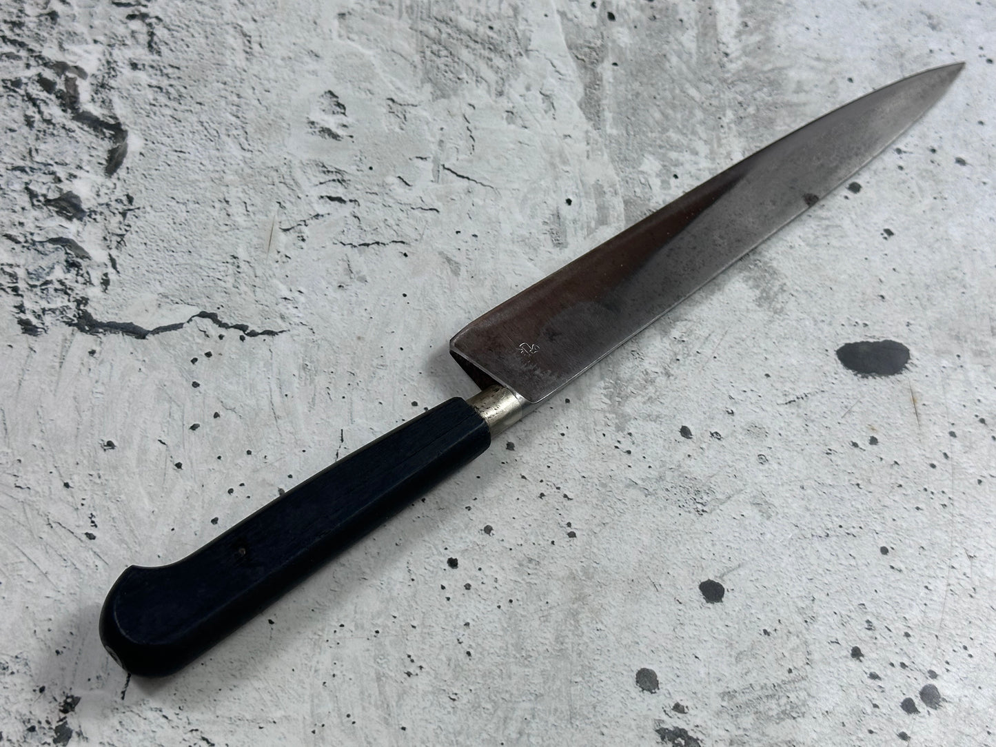 Vintage Sabatier Nogent Flexible Slicing Knife 200mm Carbon Steel 2183