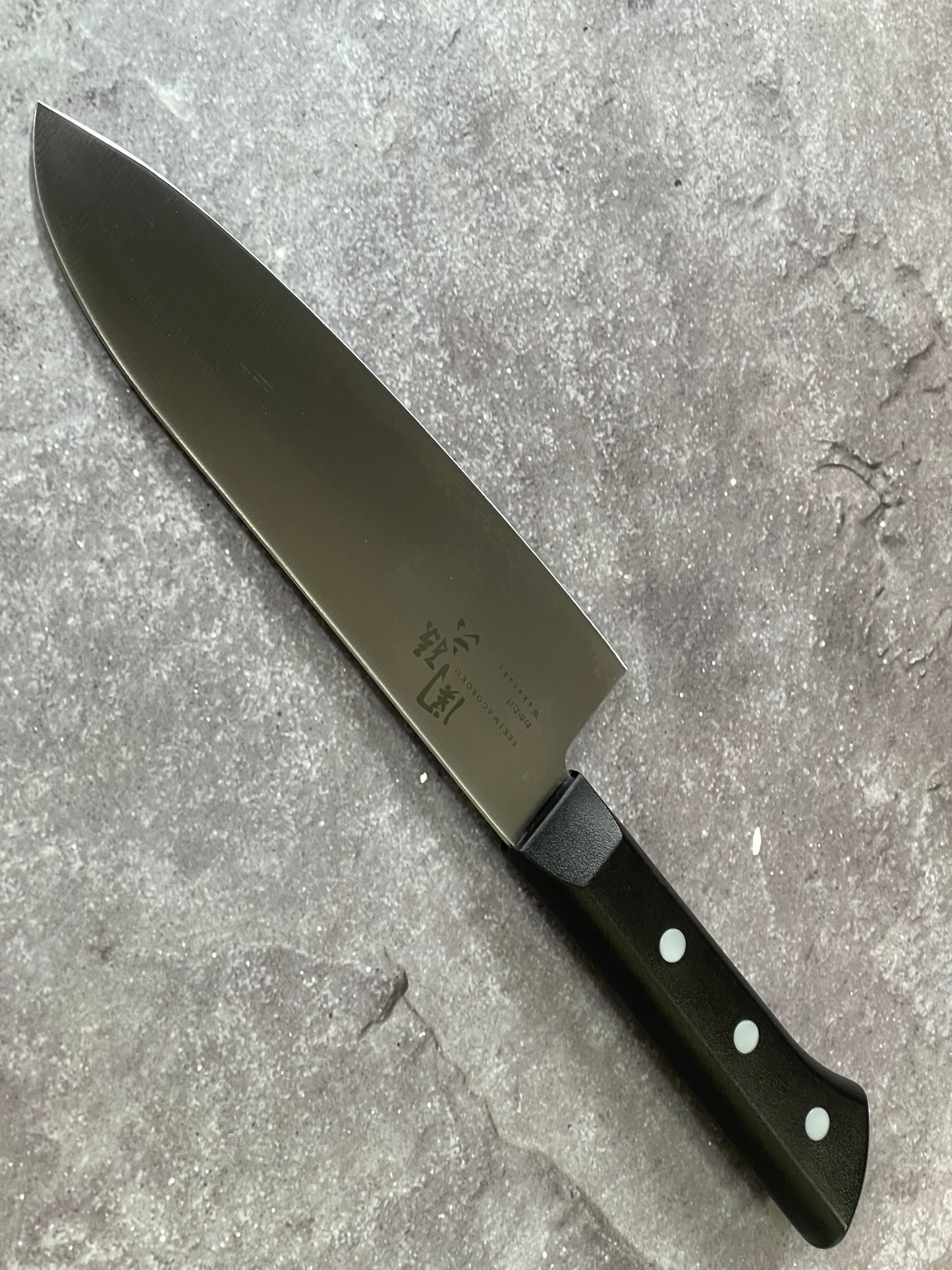 Used Sekimagoroku Santoku Knife 170mm - Stainless Steel Made In Japan 🇯🇵 1638