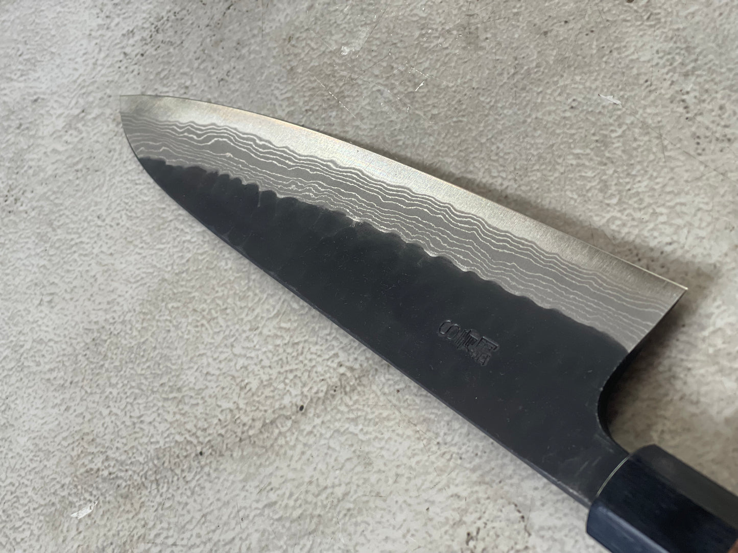 Yamamoto Black Gyuto Knife Aogami Super Steel 180mm Yamamoto  Pakkawood Handle - Made in Japan 🇯🇵