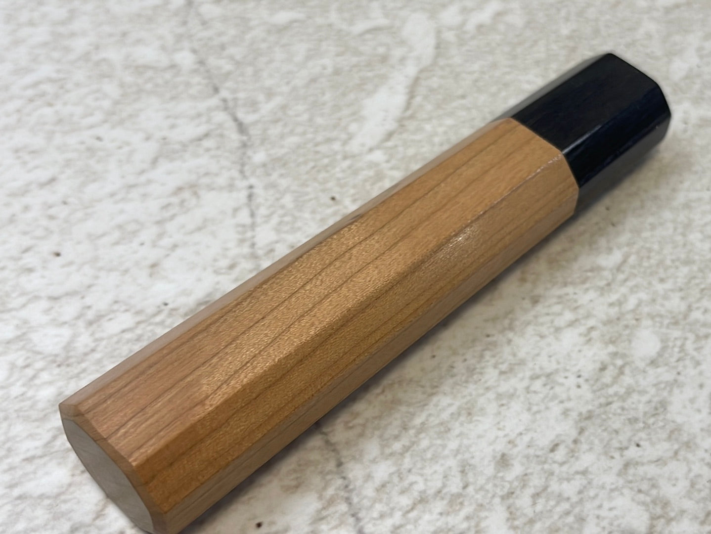 Japanese Handle Cherry Black with Shitan Bolster Octagon Shape