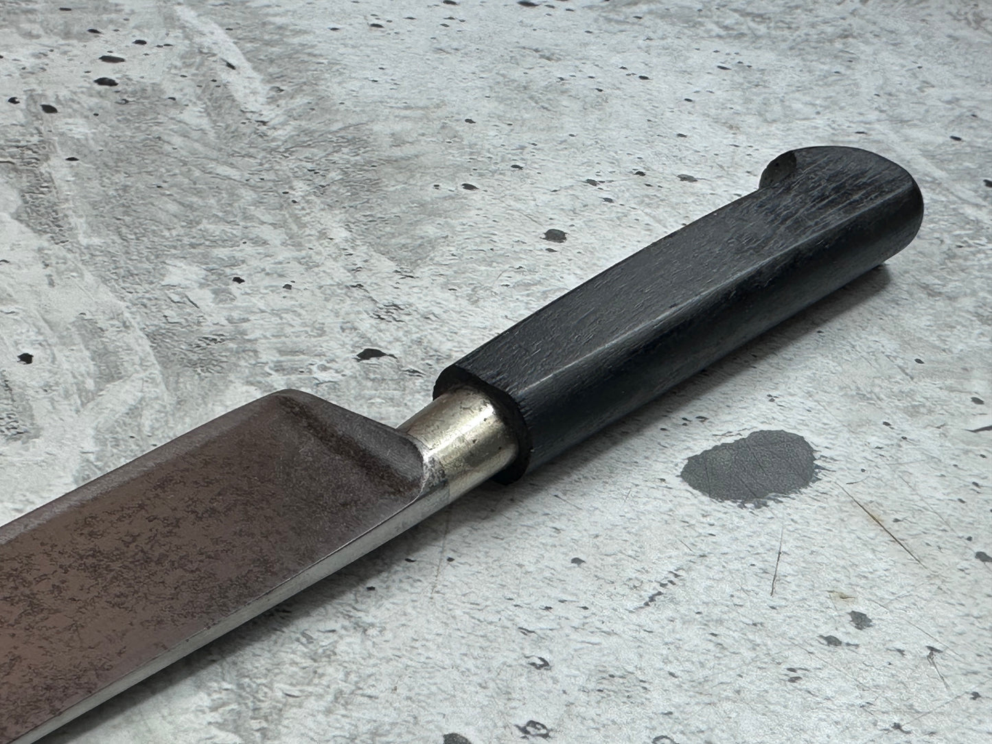 Vintage Sabatier Nogent Flexible Slicing Knife 200mm Carbon Steel 2180