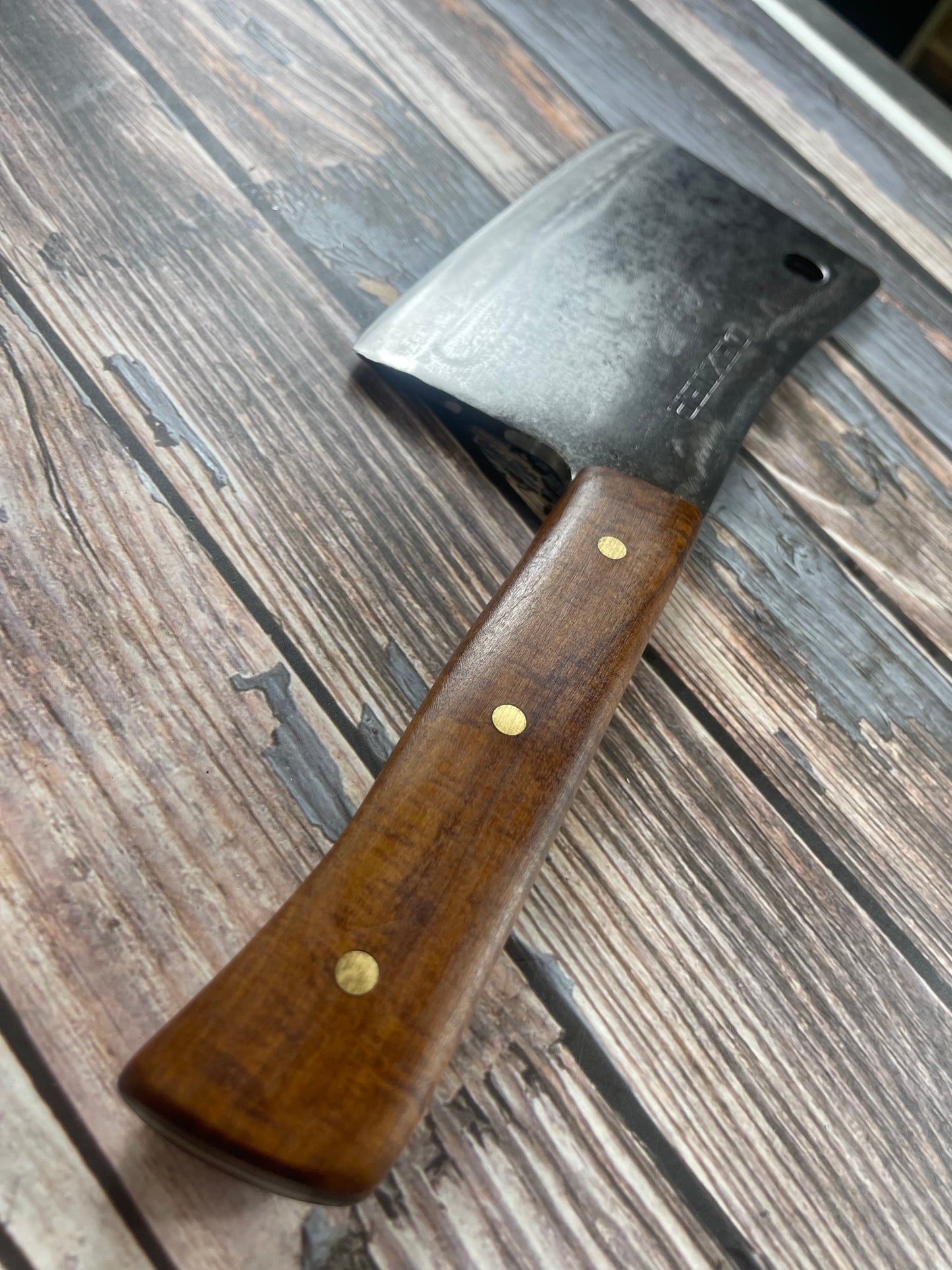 Premium Vintage Dexter Butcher Cleaver Knife 200mm Carbon Steel 🇺🇸