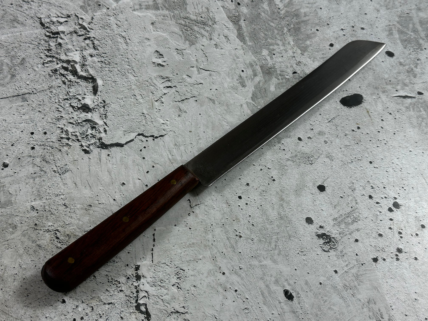 Vintage Bread Knife 210mm High Carbon Steel Made in France 🇫🇷 2041