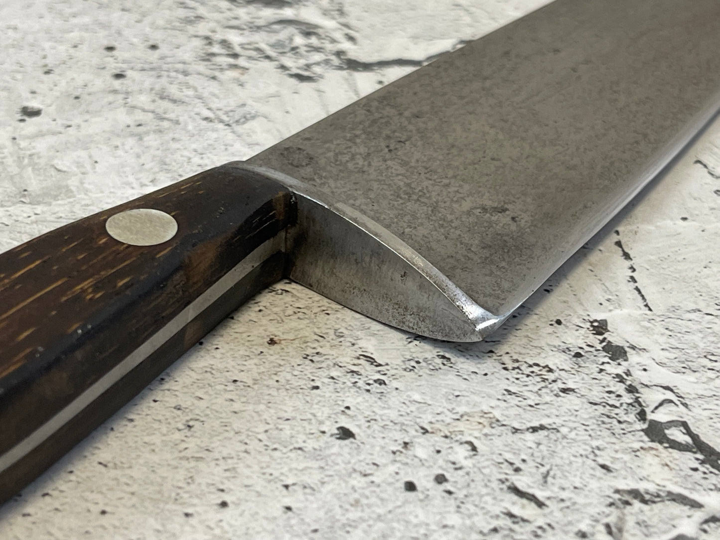 Vintage Dexter Chef Knife 240mm Carbon Steel Made in USA  🇺🇸 1484