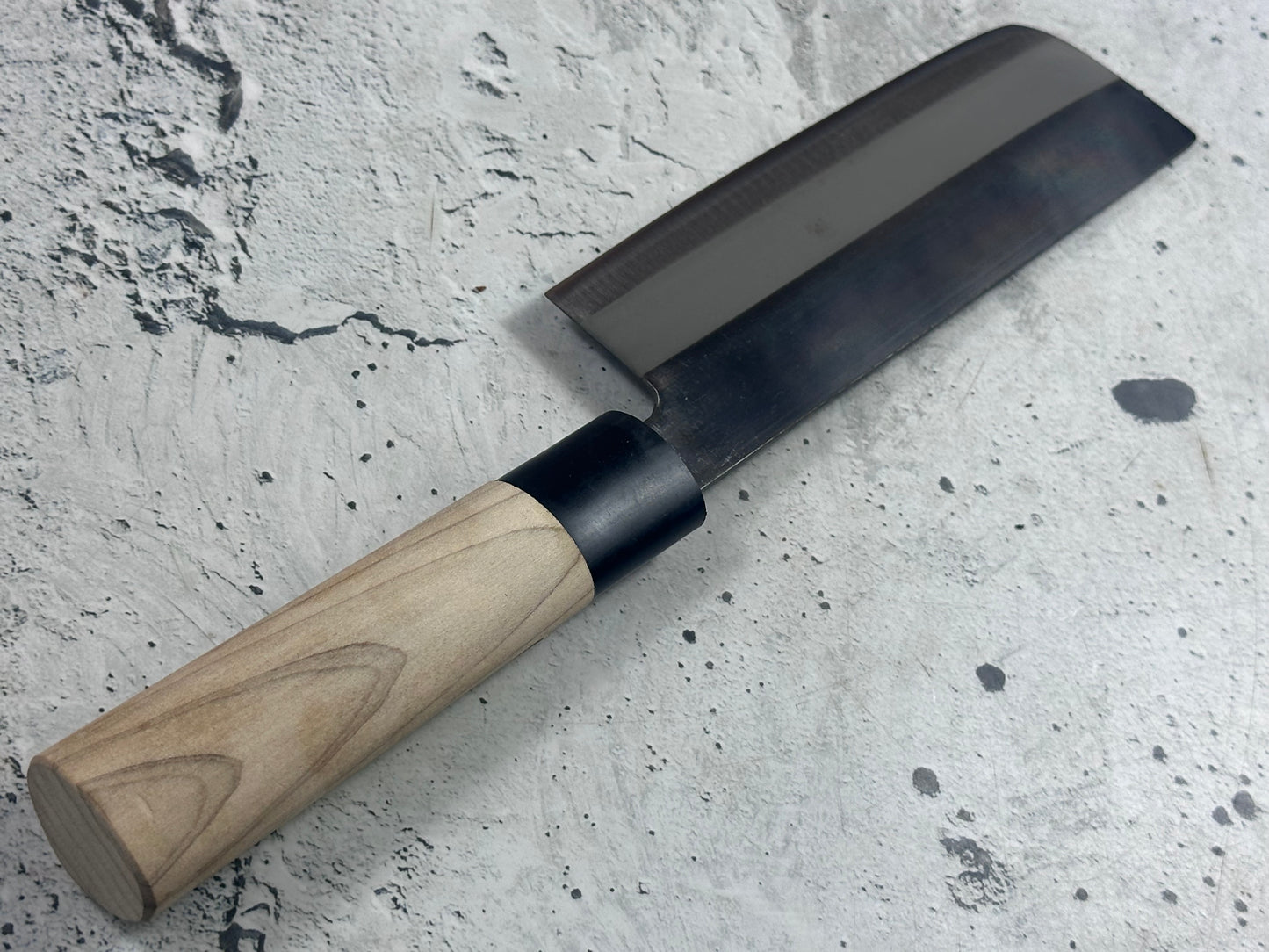 Vintage Tojiro Nakiri Knife 170mm Carbon Steel 2151