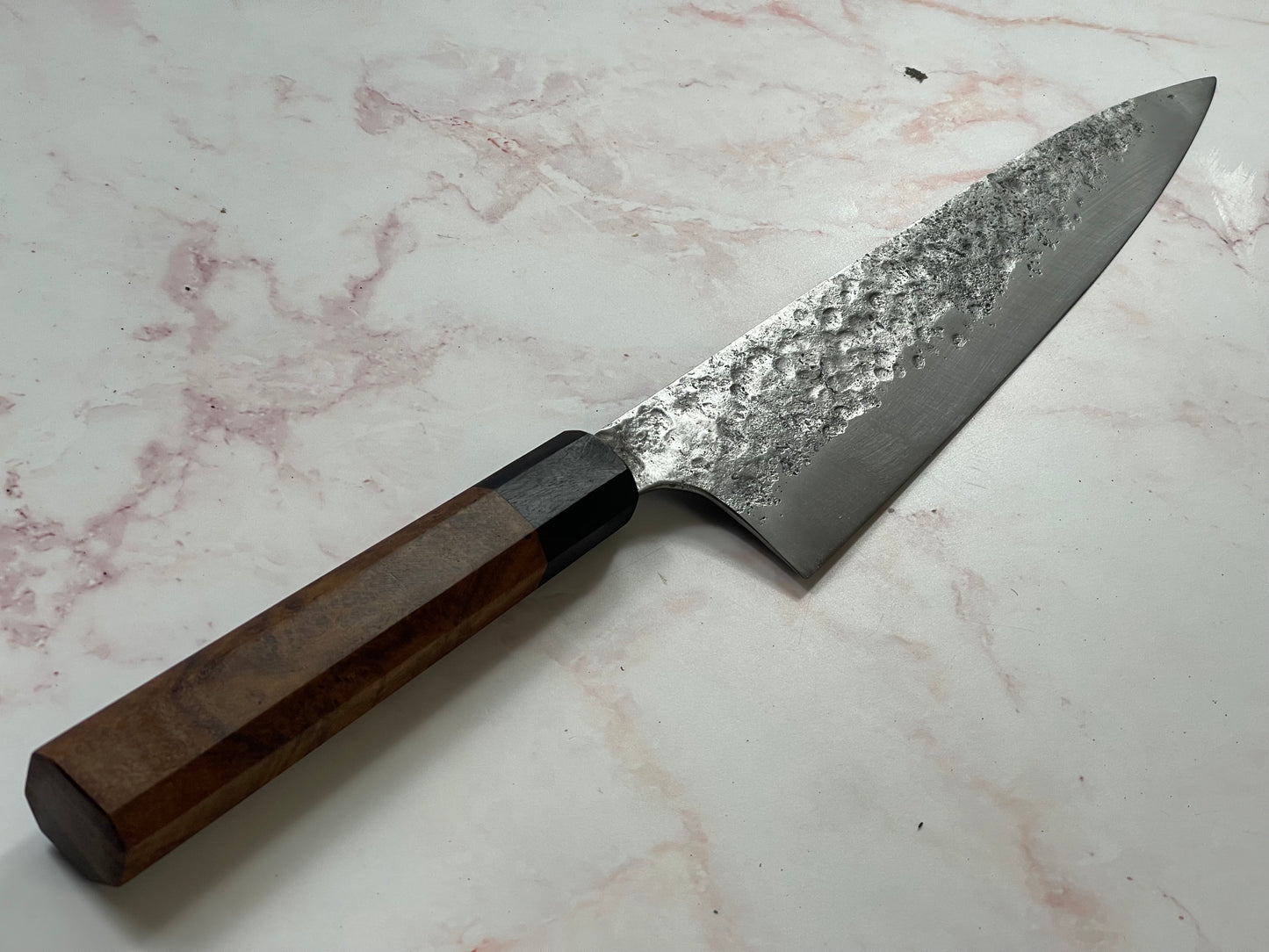 Gyuto 230mm Nashiji Jatiwood & Rosewood Timber Handle