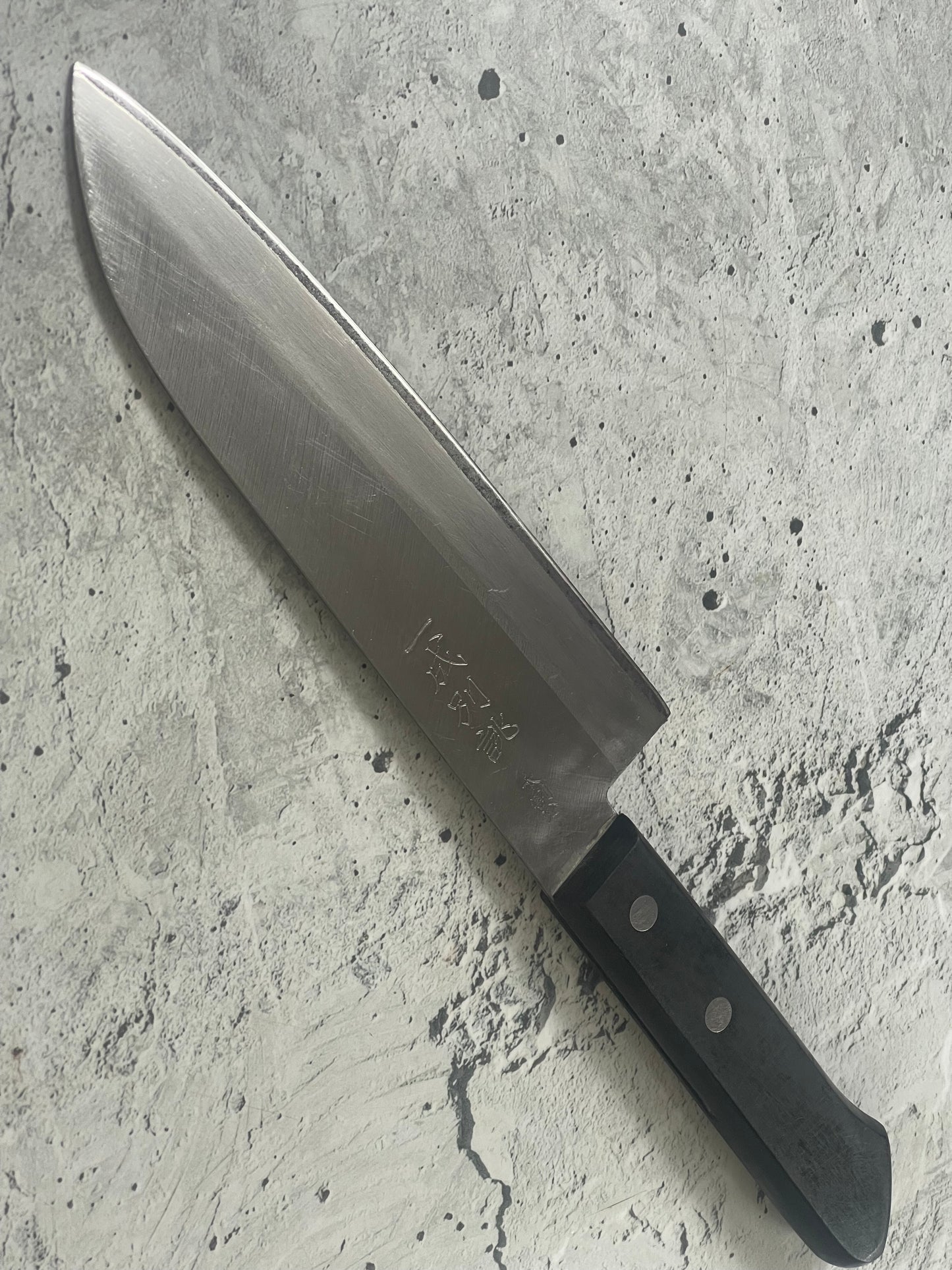Vintage Japanese Santoku Knife 180mm Made in Japan 🇯🇵 1568