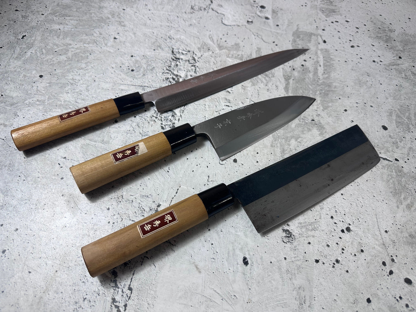 Vintage Sakai Hidegaku Starter Sashimi Set 3 Pcs 2131