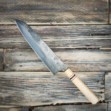 Load image into Gallery viewer, HG Blade Gyuto Knife 230mm Kurouchi Finish 1084 High Carbon Steel