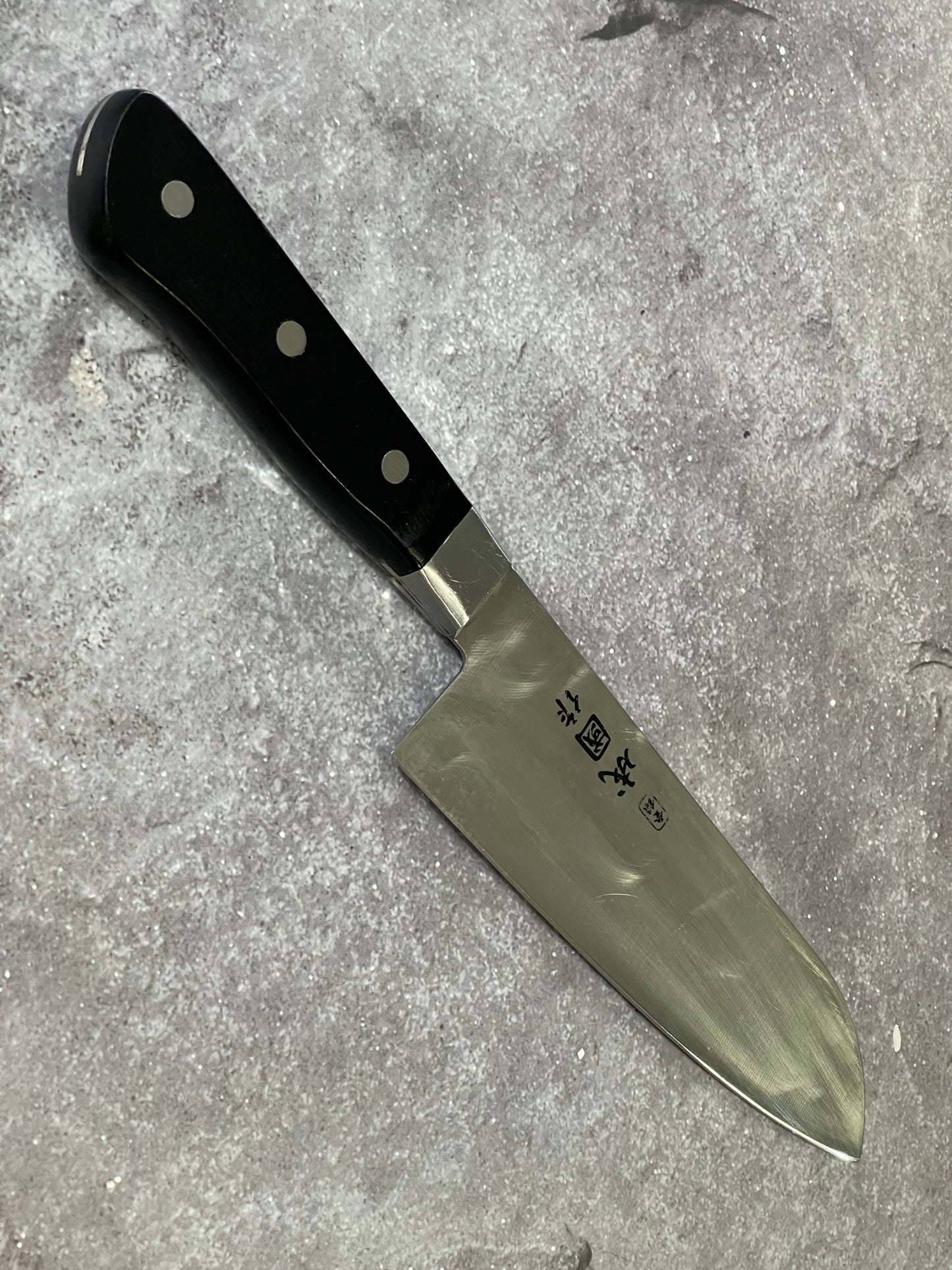 Vintage Japanese Santoku Knife 170mm Made in Japan 🇯🇵 1652