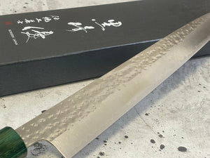 Yu Kurosaki  Suji(Sashimi) 270mm with Green-Ring Octagonal Handle