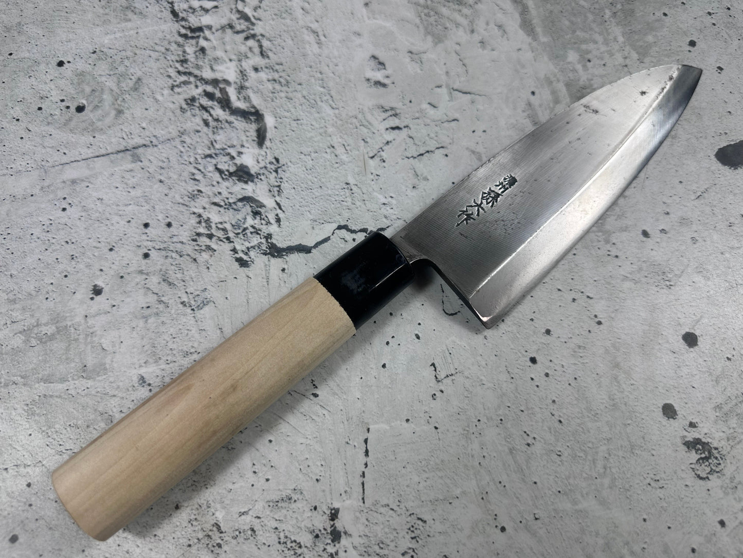 Vintage Japanese Knife Set 4x Carbon Steel Japan 2010