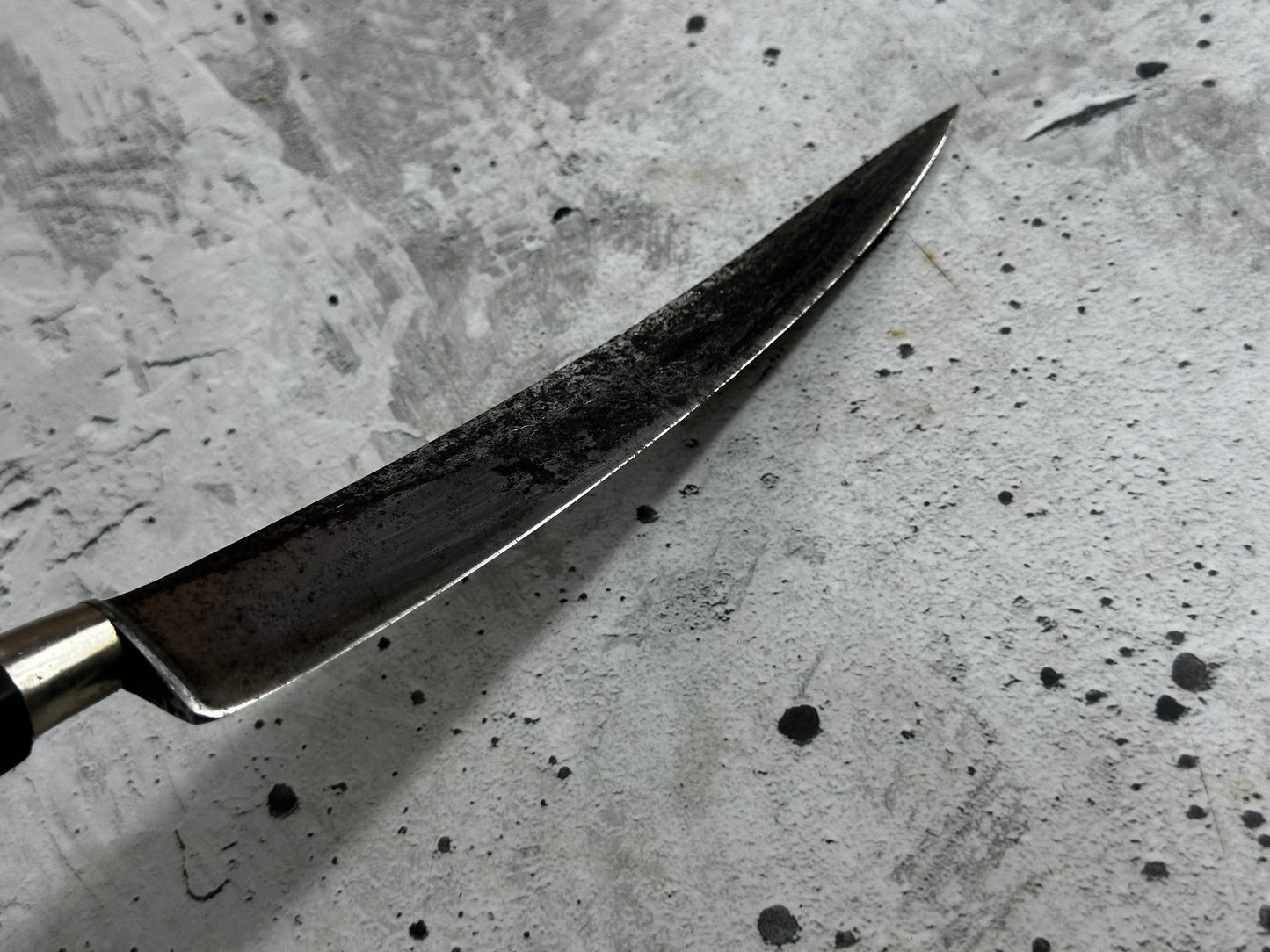 Vintage Nogent Knife  Set 2x Carbon Steel Made in France 🇫🇷 2044