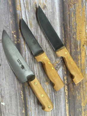 Vintage Sabatier Butcher Knife Set 3x Made in France 🇫🇷 1960