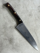 Load image into Gallery viewer, Keskin Migaki Full Tang Gyuto 210mm m Rosewwod &amp; Learher sheath