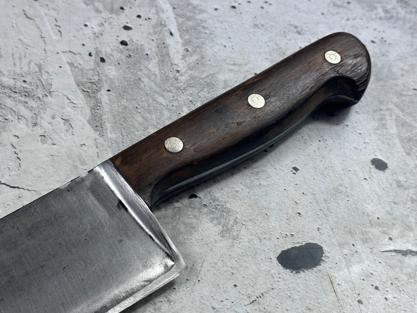 Vintage Gustav Emil Ern Chef Knife 310mm Carbon Steel Made in Germany 2111