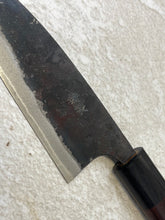 Load image into Gallery viewer, Tsunehisa Shirogami Kurochi Finish Ko-Bocho Knife 120mm - Made in Japan 🇯🇵