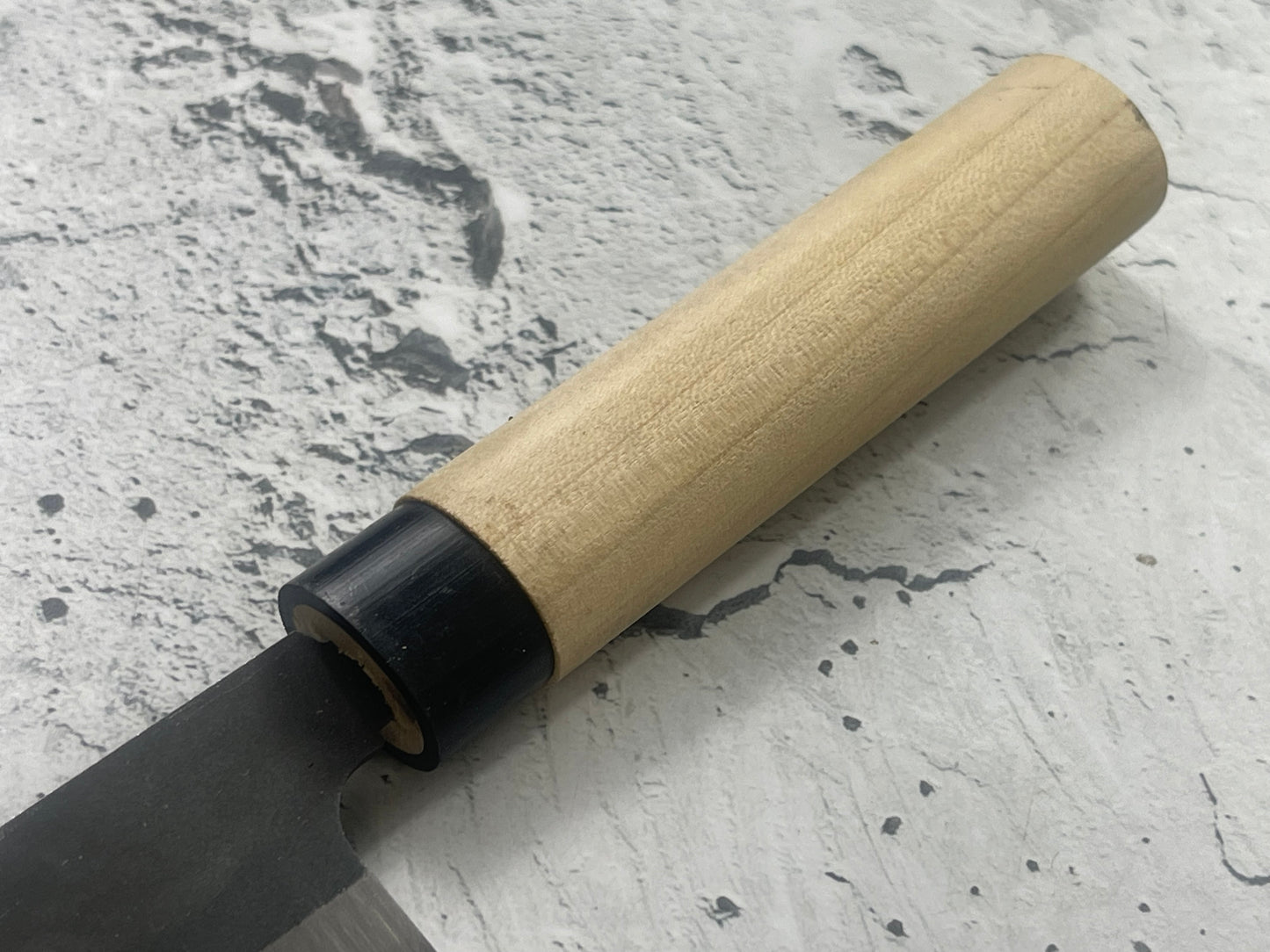 Vintage Japanese Ko Deba Knife 10cm Carbon Steel Magnolia Handle Made In Japan 🇯🇵 1750