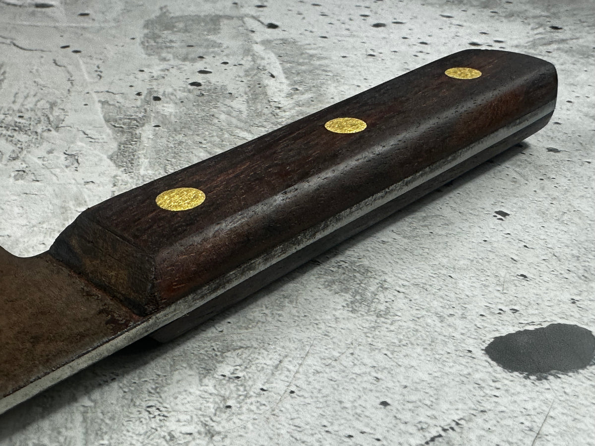 Vintage Unbranded Carbon Steel Gyuto Knife 300mm 2321