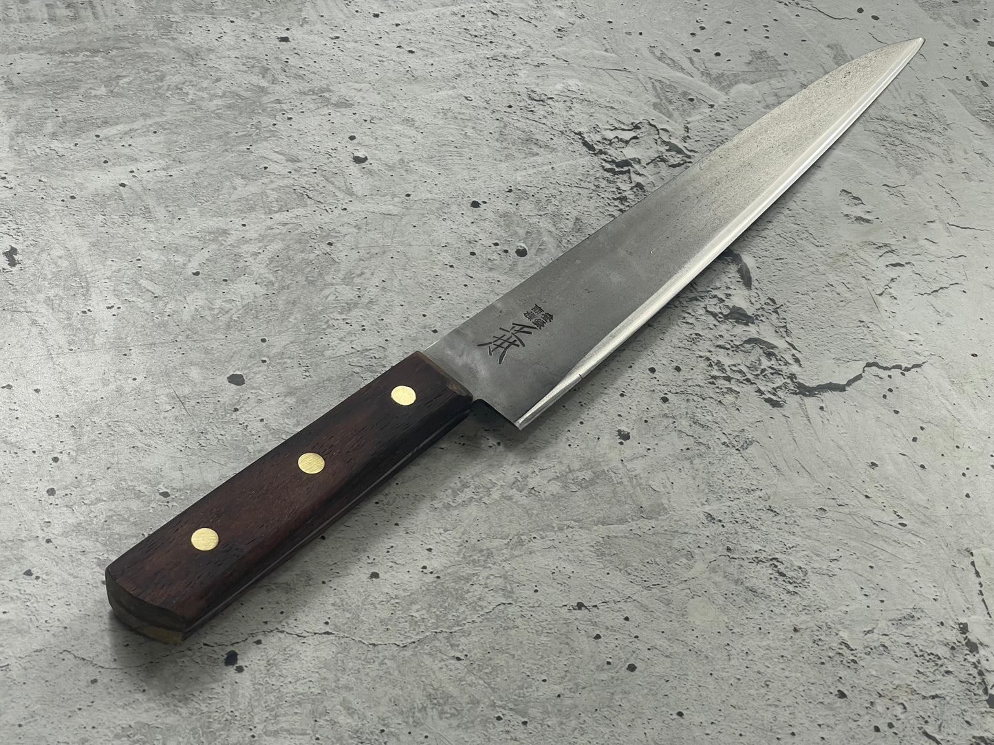 Vintage Masamoto Sujihiki Knife 250mm Carbon Steel Made in Japan 🇯🇵 1713