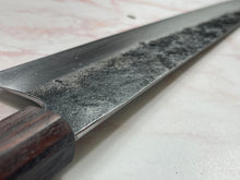 Load image into Gallery viewer, K-Tip Gyuto 230mm Kurouchi Full Jatiwood Timber Handle