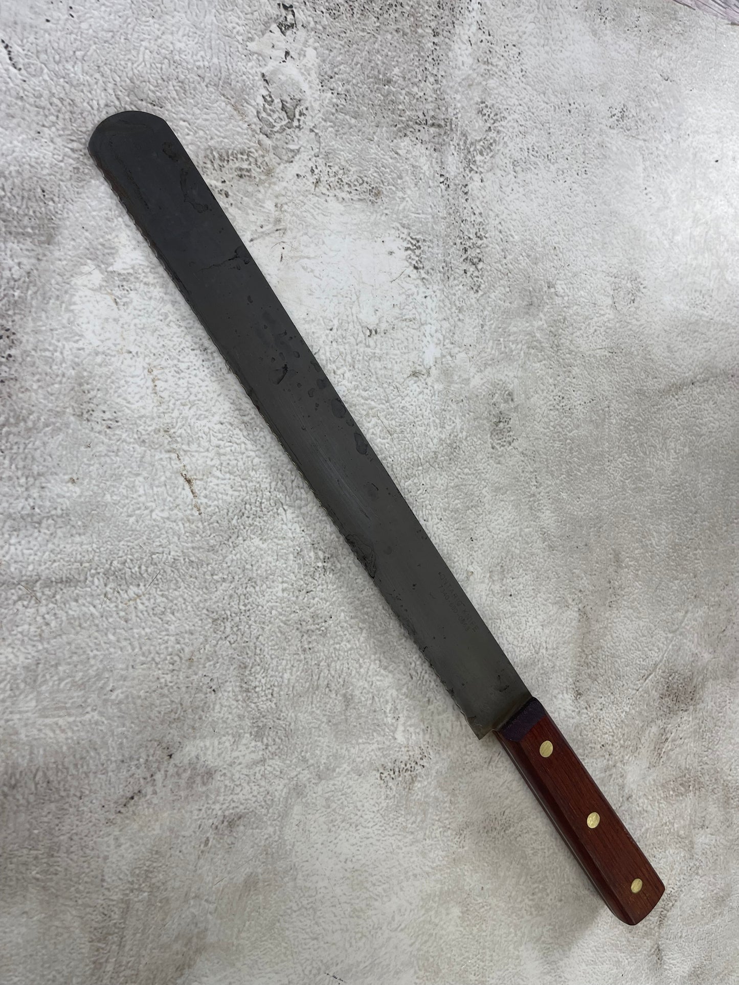 Vintage Ontario Serrated Knife 315mm Made in USA 🇺🇸 High Cabon steel 1893
