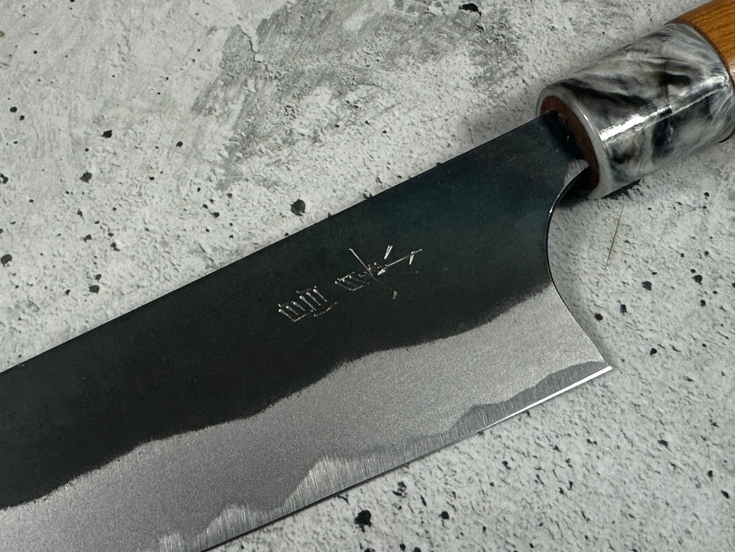 MASAKAGE MIZU Bunka  170mm oval Cherry Wood Handle