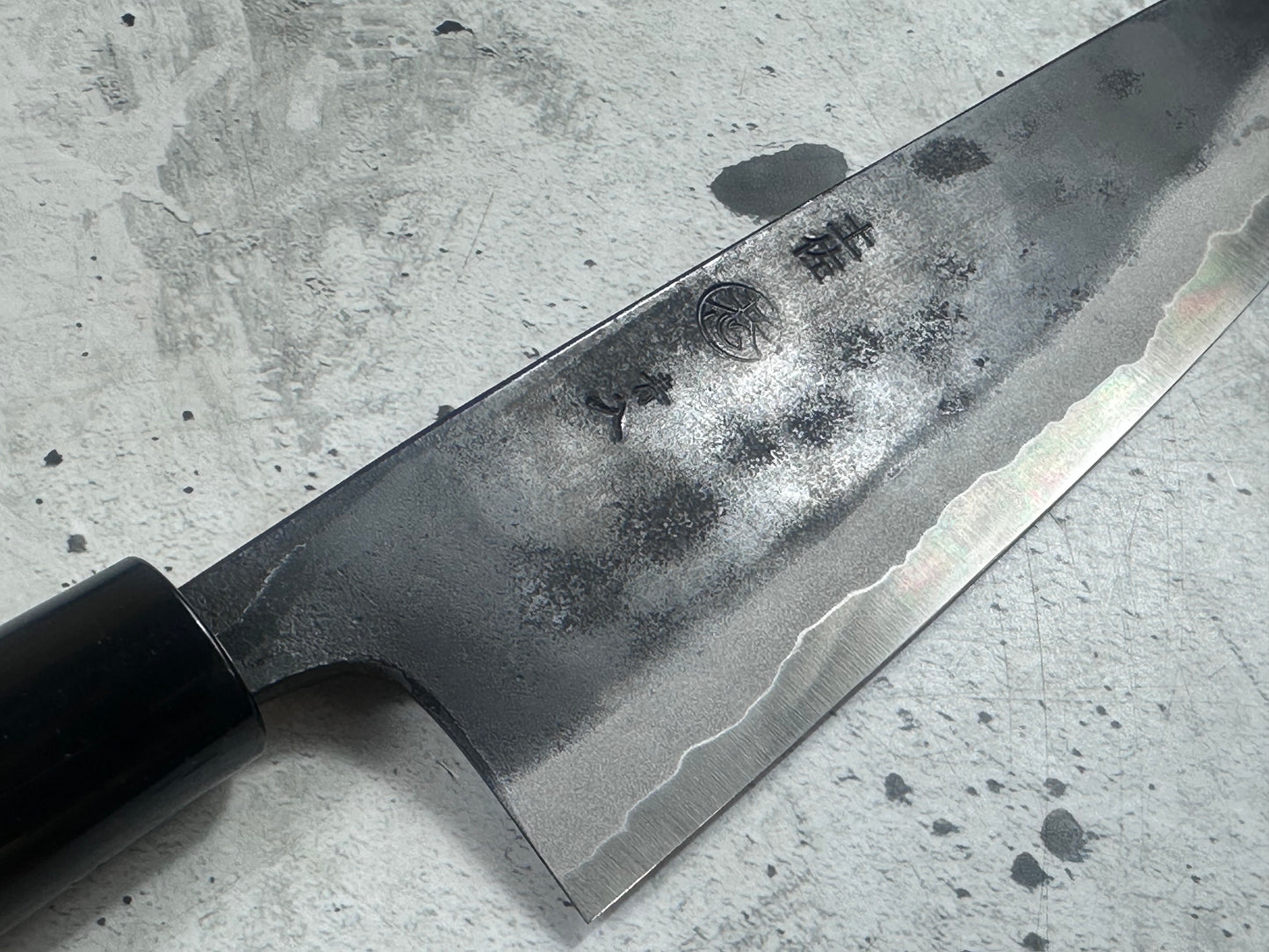 Kyohei Shindo Warikomi Blue #2 Kurouchi Gyuto 210mm