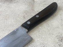 Load image into Gallery viewer, Vintage Japanese Santoku Knife 160mm Made in Japan 🇯🇵 High Carbon Steel 1284