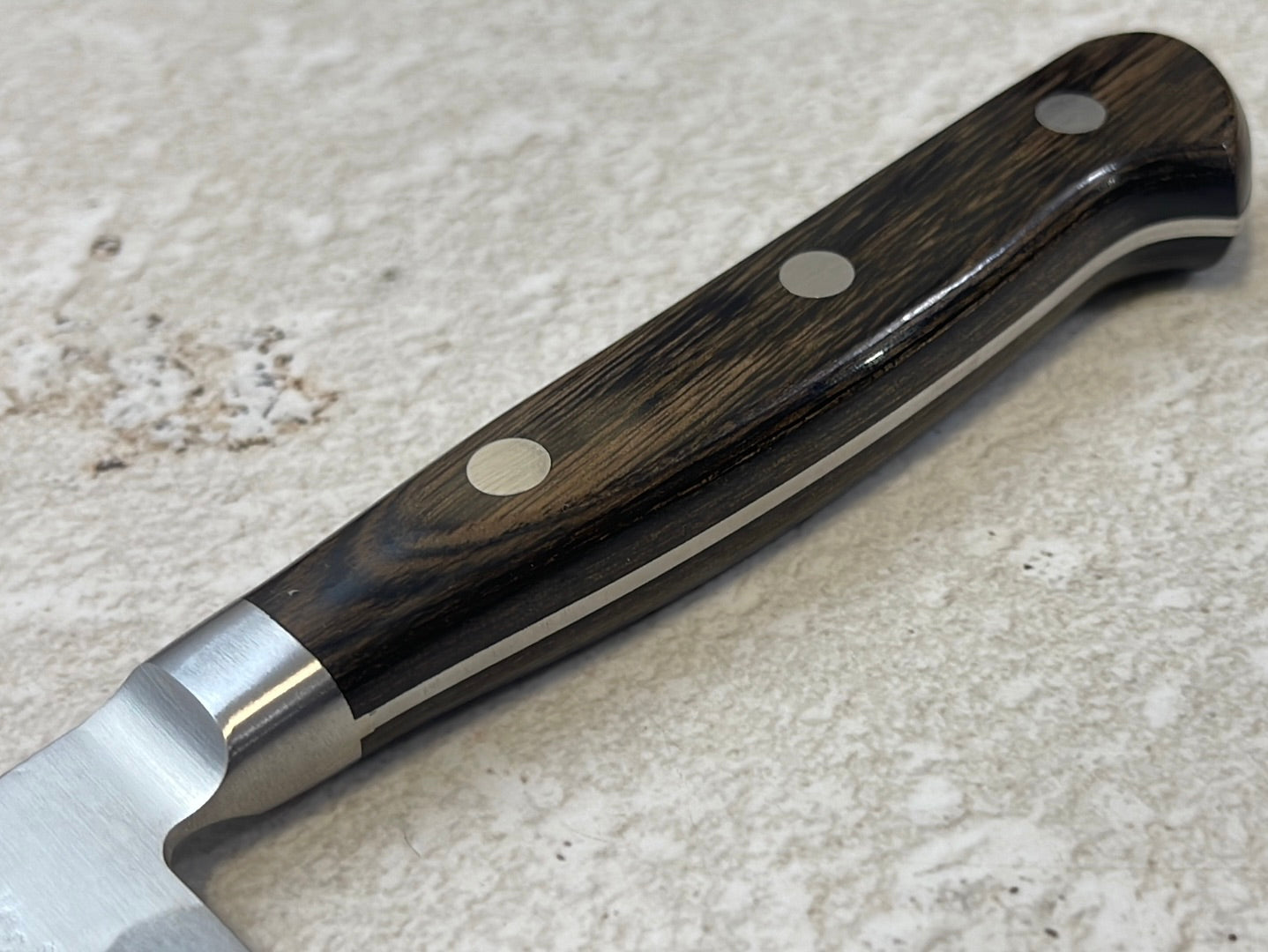 Tsunehisa G3 Nashiji Brown Sujihiji 240mm - Made in Japan 🇯🇵 With Bolster