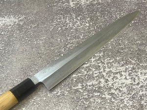 Vintage Japanese Yanagiba Knife 230mm Made in Japan 🇯🇵 Carbon Steel 1306