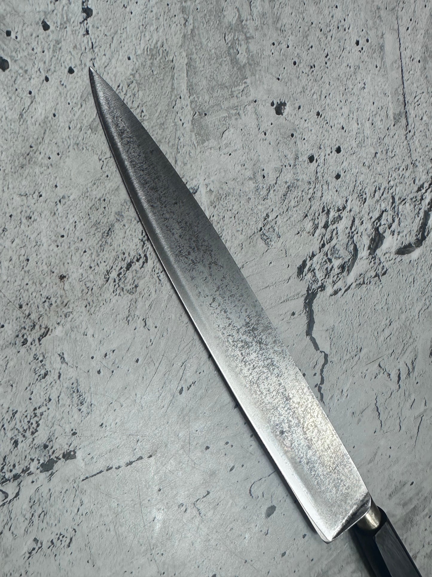 Vintage Sabatier Nogent Flexible Slicing Knife 200mm Carbon Steel 2185