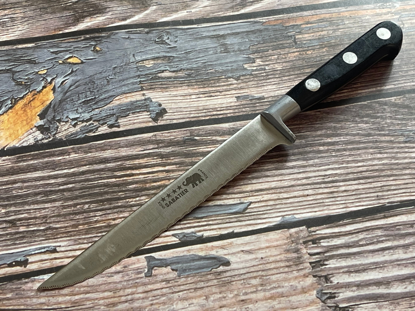 French Sabatier Knife Set 5x Made in France 🇫🇷 1955