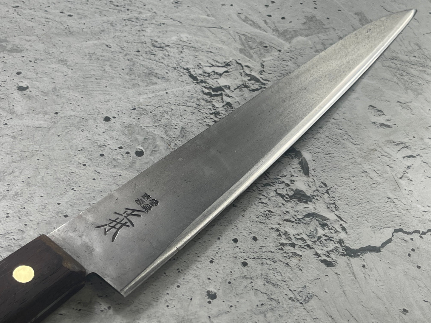 Vintage Masamoto Sujihiki Knife 250mm Carbon Steel Made in Japan 🇯🇵 1713