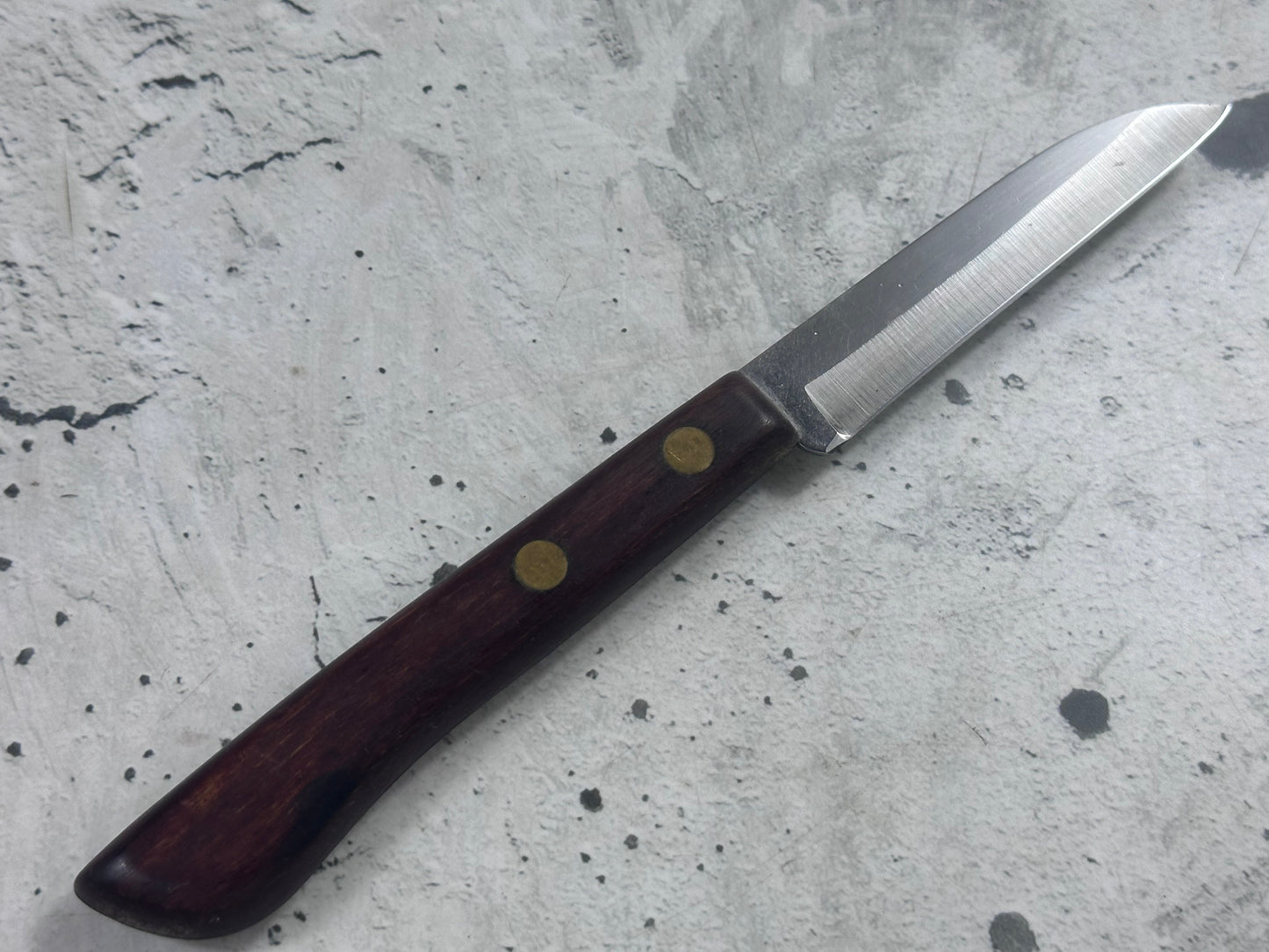 Vintage French Durol Paring Knife 70mm Inox Steel 2128