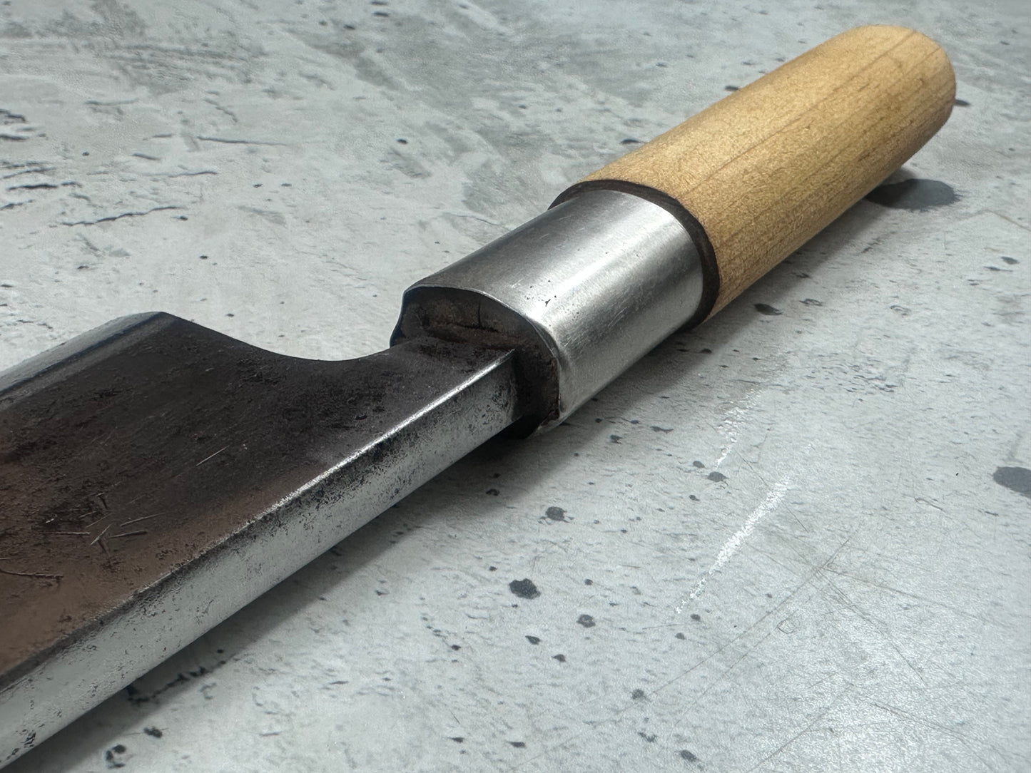 Vintage Japanese Funayuki Knife 155mm Made in Japan  Carbon Steel 2116
