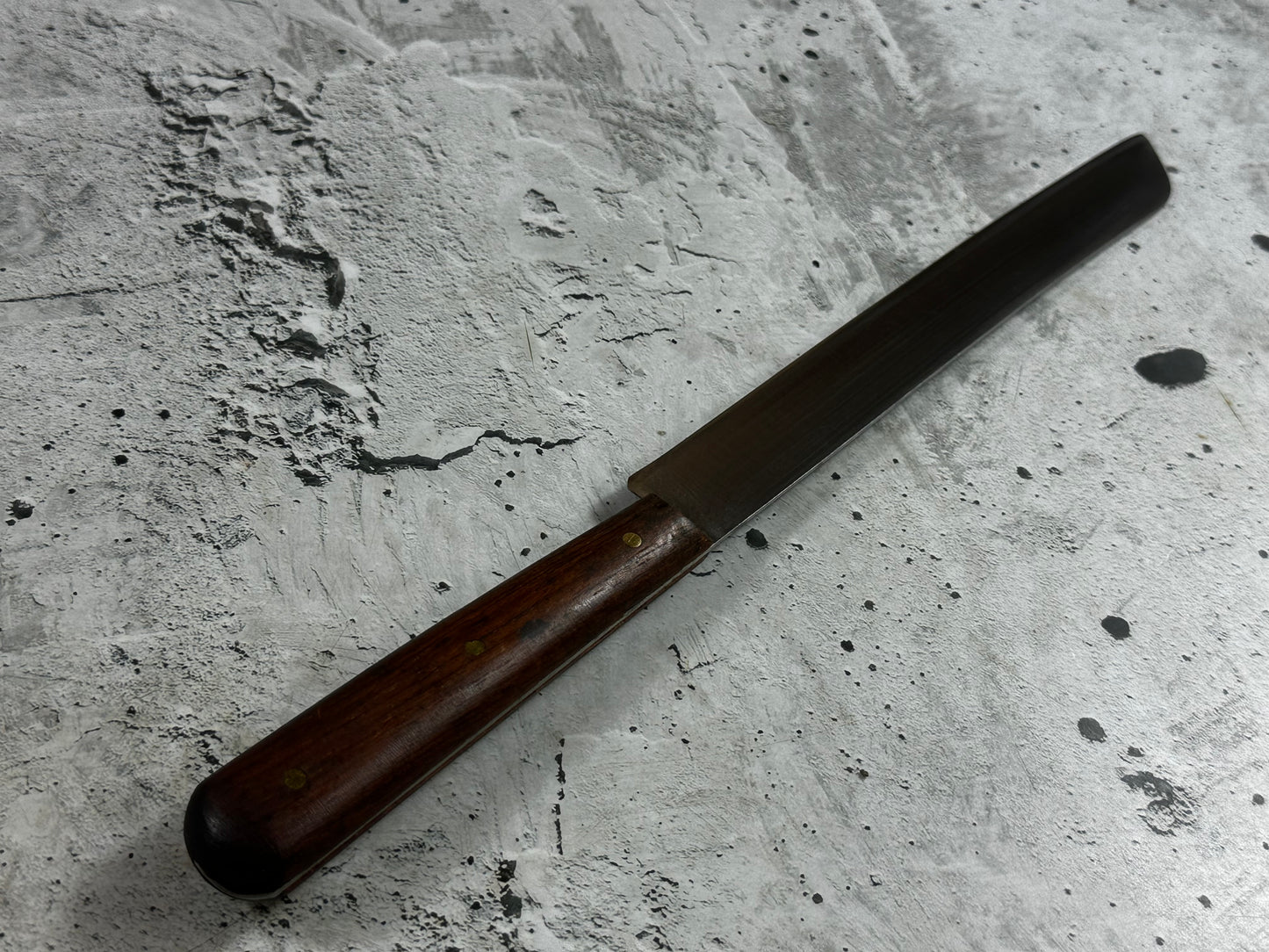 Vintage Bread Knife 210mm High Carbon Steel Made in France 🇫🇷 2041