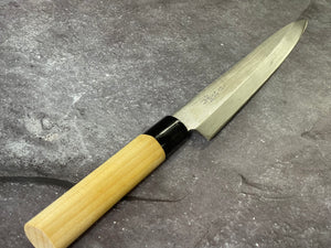 Vintage Japanese Yanagiba Knife 200mm  Made in Japan 🇯🇵 Carbon Steel 1684