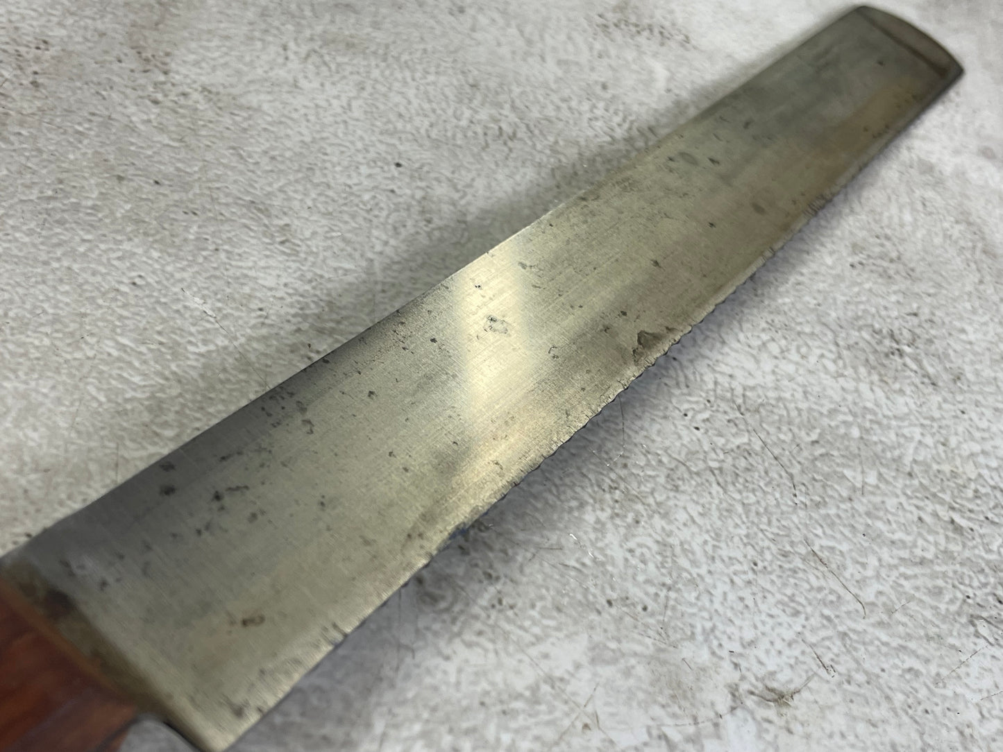 Vintage Ontario Serrated Knife 315mm Made in USA 🇺🇸 High Cabon steel 1893
