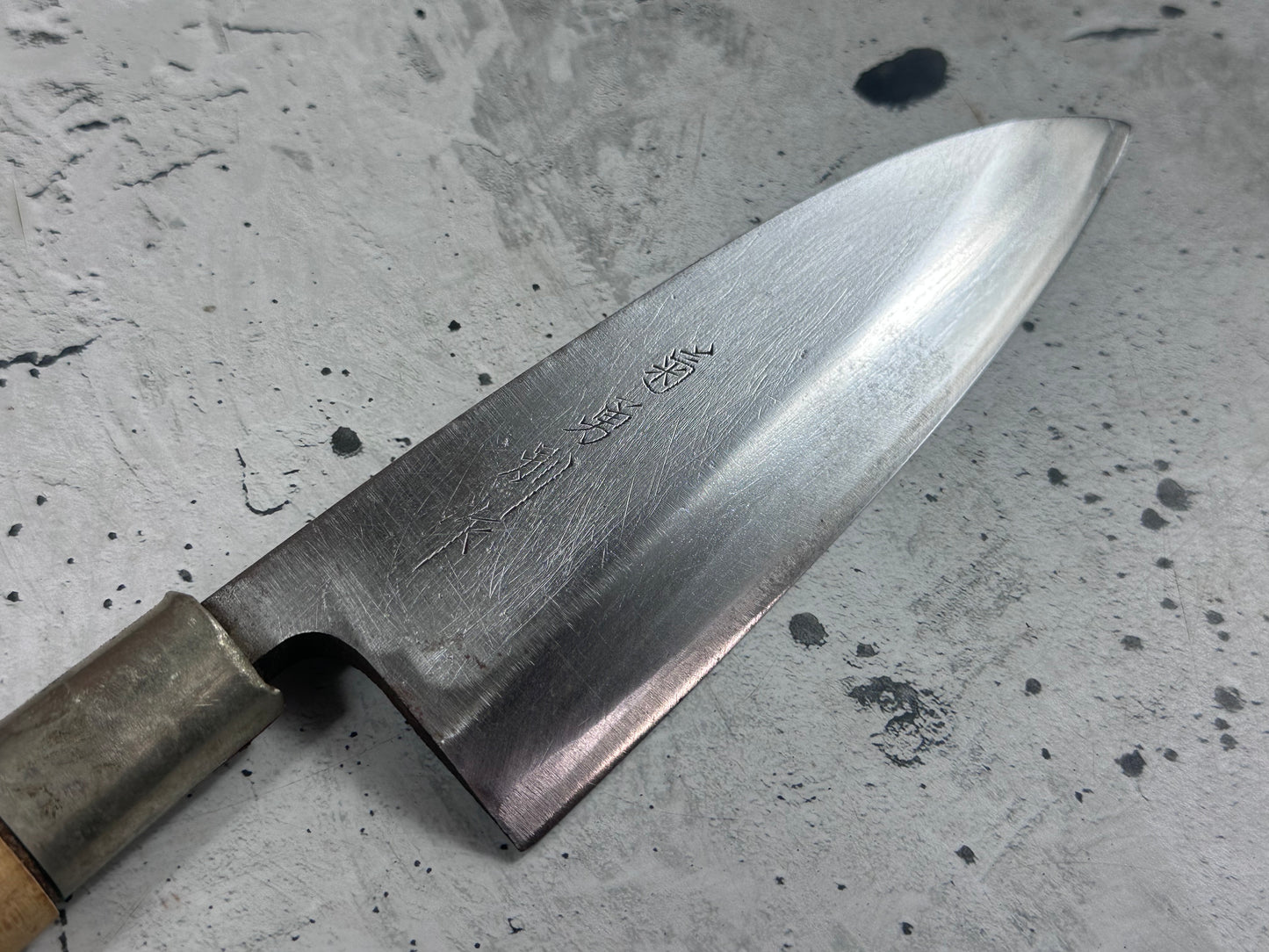 Vintage Japanese Knife Set 3x Carbon Steel Japan 2008