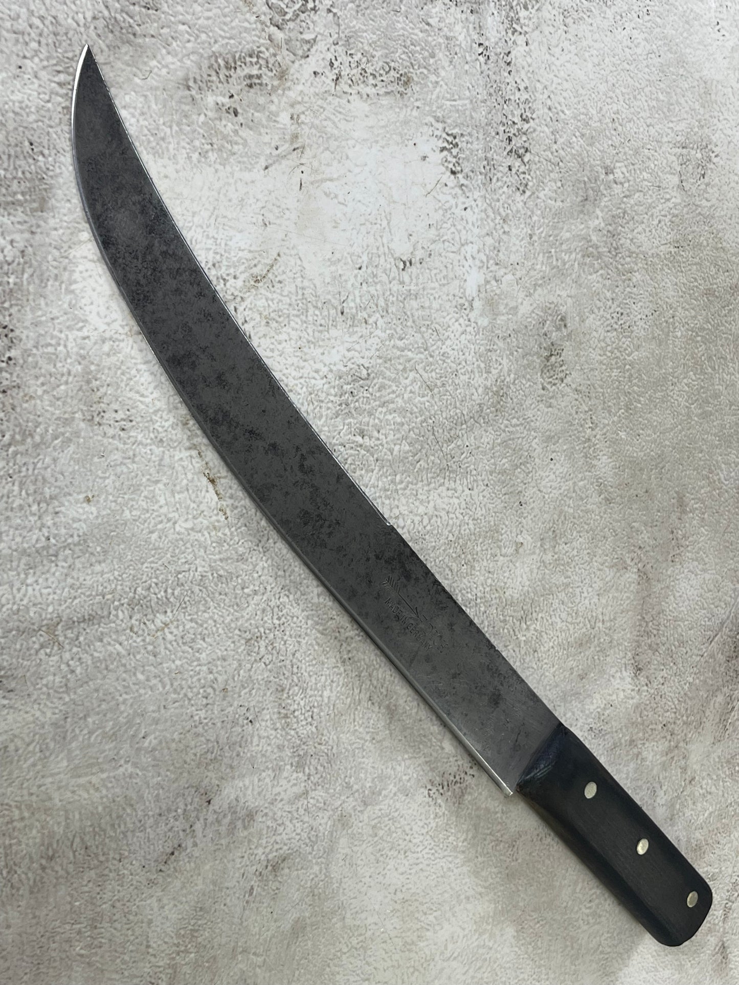 Vintage F. Dick Butcher Machete Knife 315mm Made in Germany 🇩🇪 Cabon steel 1890